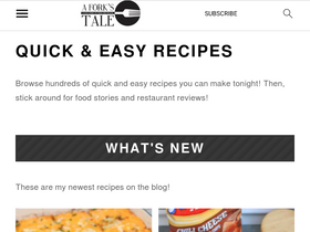 'aforkstale.com' screenshot