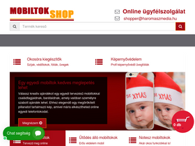 'mobiltokshop.hu' screenshot