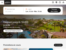 'marriott.fr' screenshot