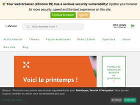 'phytonut.com' screenshot