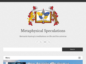 'bernardokastrup.com' screenshot