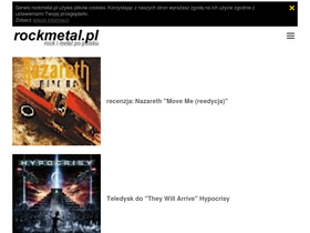 'rockmetal.pl' screenshot