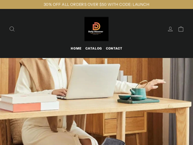 Daily Discover homepage screenshot