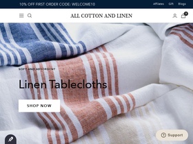 allcottonandlinen.com