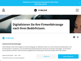 'vimcar.de' screenshot