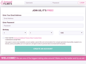 'sensualflirts.com' screenshot