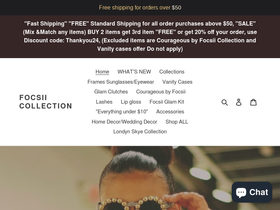 focsiicollection.com homepage screenshot