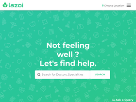 'lazoi.com' screenshot