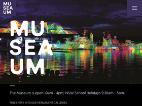 'sea.museum' screenshot