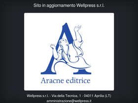 'aracneeditrice.it' screenshot