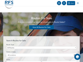'routesforsale.net' screenshot