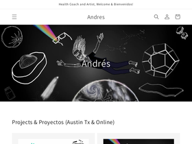 andresreta.com homepage screenshot