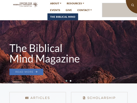 'hebraicthought.org' screenshot