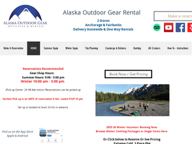 alaskaoutdoorgearrental.com
