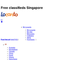 'locanto.sg' screenshot