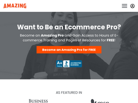 'amazing.com' screenshot