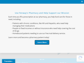 'fenwayhealth.org' screenshot