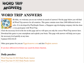 'wordtrip.net' screenshot
