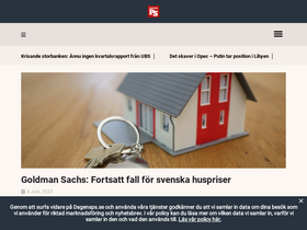 'dagensps.se' screenshot