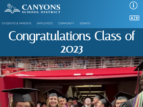 'canyonsdistrict.org' screenshot