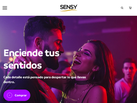 sensylife.com homepage screenshot