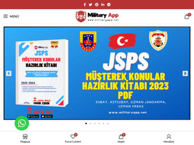 'militaryapp.net' screenshot