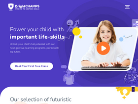 'brightchamps.com' screenshot