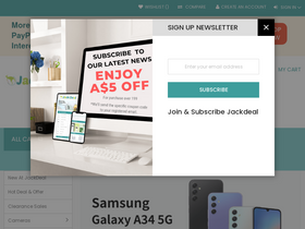 'jackdeal.com.au' screenshot