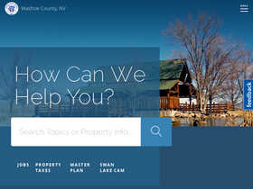 'washoecounty.gov' screenshot