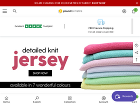 'poundametre.com' screenshot