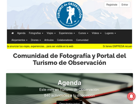 'turismodeobservacion.com' screenshot