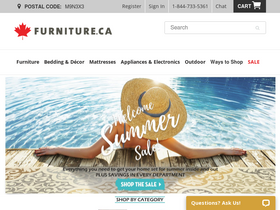 'furniture.ca' screenshot