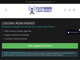 southfraserradio.com homepage screenshot