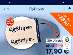 airstripes.de homepage screenshot