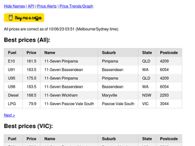 'projectzerothree.info' screenshot