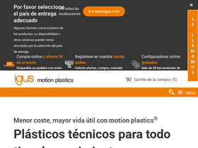 'igus.es' screenshot