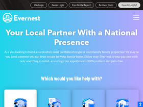 'evernest.co' screenshot