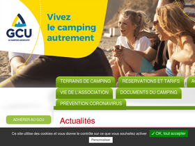 'gcu.asso.fr' screenshot