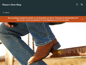 waynesbootshop.com