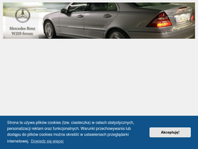 'w203.pl' screenshot