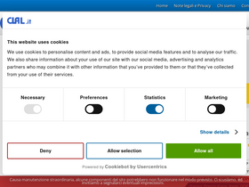 'clal.it' screenshot
