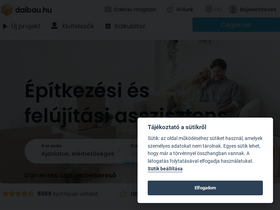 'daibau.hu' screenshot
