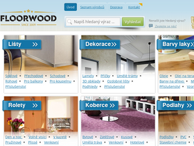'floorwood.cz' screenshot