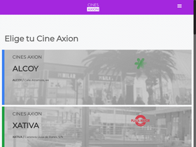 'cinesaxion.com' screenshot