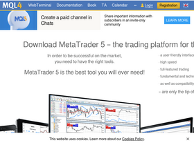 'mql4.com' screenshot