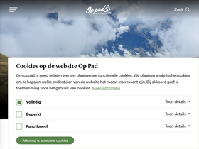 'oppad.nl' screenshot