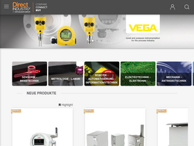 'directindustry.de' screenshot