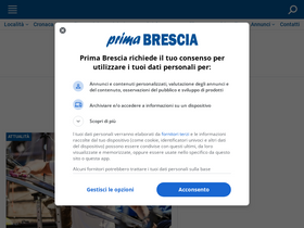 'primabrescia.it' screenshot