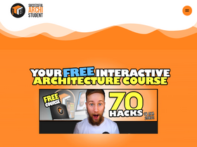 'successfularchistudent.com' screenshot