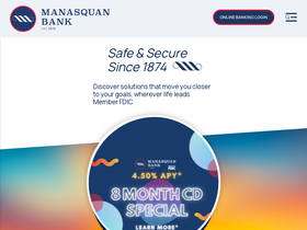 'manasquan.bank' screenshot